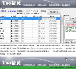 淘精靈淘寶寶貝銷售記錄采集分析器免費試用版 電商數據分析的得力助手